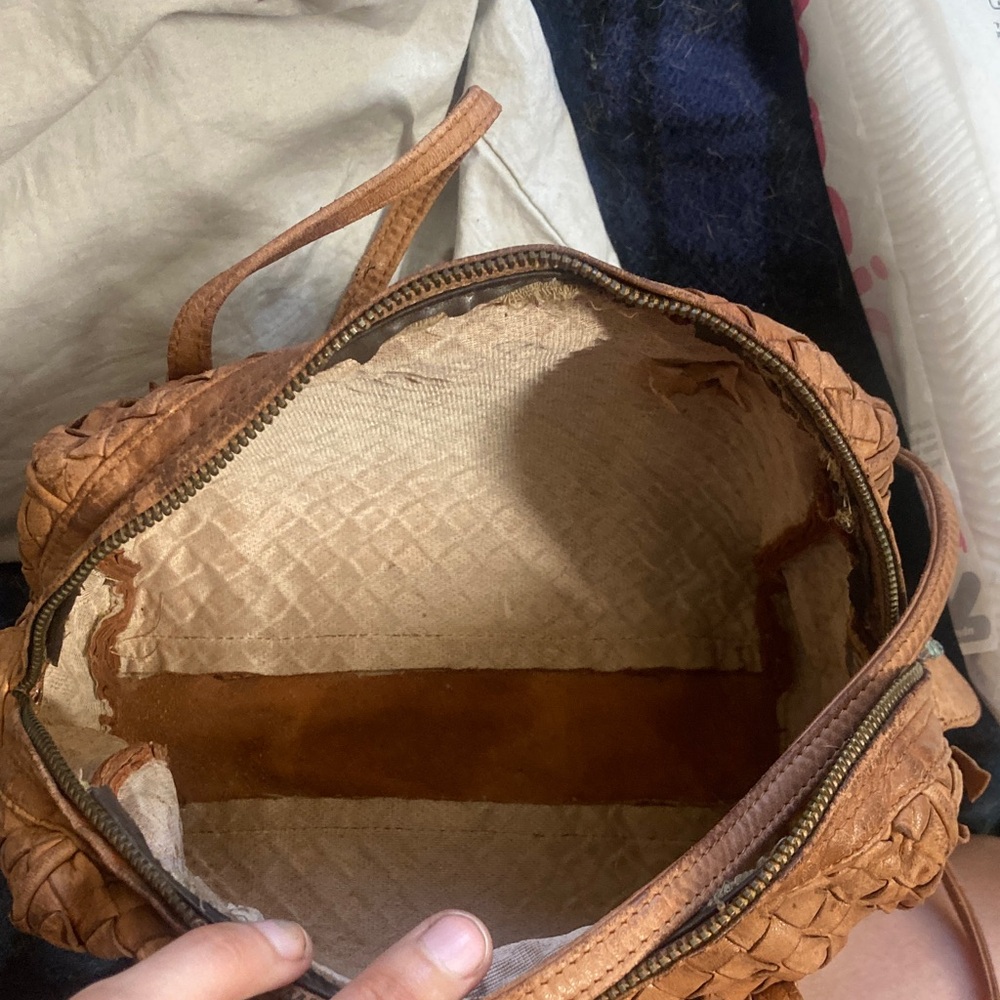 Bottega Venetta intracciato vintage small purse -